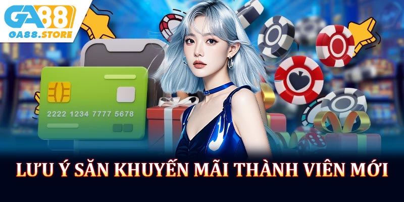 Lưu ý săn khuyến mãi thành viên mới tại nhà cái